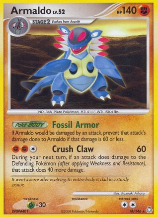 Armaldo 18/146 - Legends Awakened Reverse Holofoil - Poke-Collect