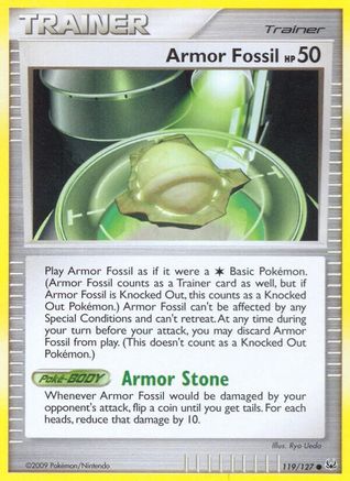 Armor Fossil 119/127 - Platinum - Poke-Collect