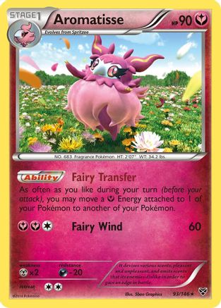 Aromatisse 93/146 - XY Base Set Holofoil - Poke-Collect