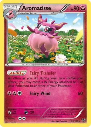 Aromatisse 93/146 - XY Base Set Reverse Holofoil - Poke-Collect