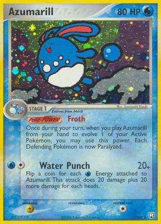 Azumarill 1/109 - Team Rocket Returns - Poke-Collect