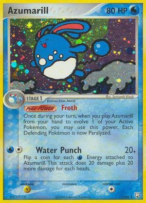 Azumarill 1/109 - Team Rocket Returns - Poke-Collect
