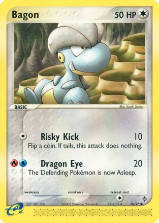 Bagon - 50/97 50/97 - Dragon Reverse Holofoil - Poke-Collect