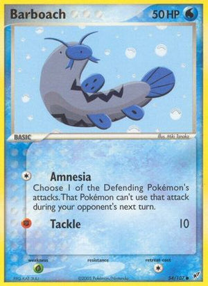 Barboach 54/107 - Deoxys - Poke-Collect