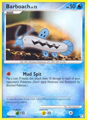 Barboach 72/123 - Mysterious Treasures - Poke-Collect
