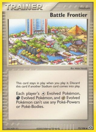 Battle Frontier 75/106 - Emerald Reverse Holofoil - Poke-Collect