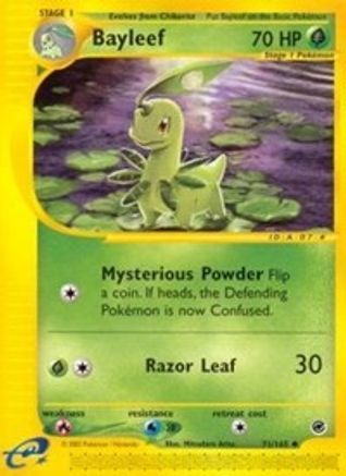 Bayleef 71/165 - Expedition Reverse Holofoil - Poke-Collect