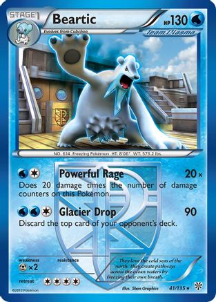Beartic (Team Plasma) 41/135 - Plasma Storm - Poke-Collect