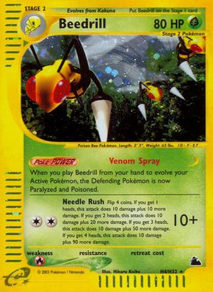 Beedrill H4/144 - Skyridge Holofoil