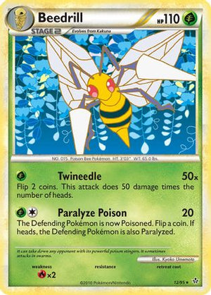 Beedrill 12/95 - Unleashed - Poke-Collect