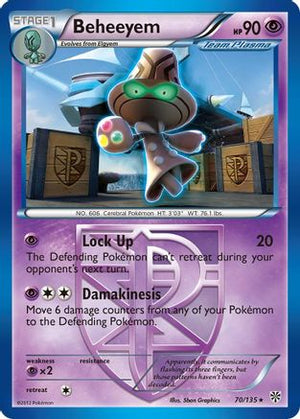 Beheeyem (Team Plasma) 70/135 - Plasma Storm Reverse Holofoil - Poke-Collect