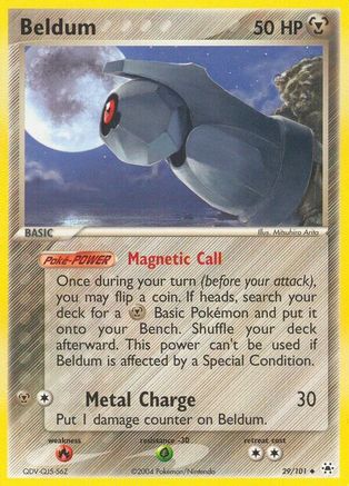 Beldum - 29/101 29/101 - Hidden Legends Reverse Holofoil - Poke-Collect