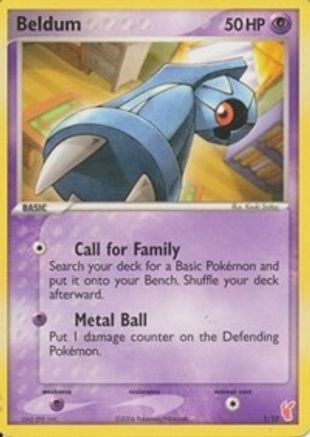 Beldum 1/12 - EX Trainer Kit 2 Plusle & Minun - Poke-Collect