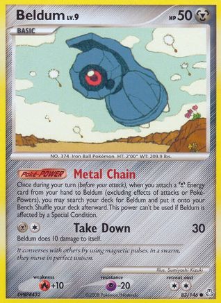 Beldum (83) 83/146 - Legends Awakened Reverse Holofoil - Poke-Collect