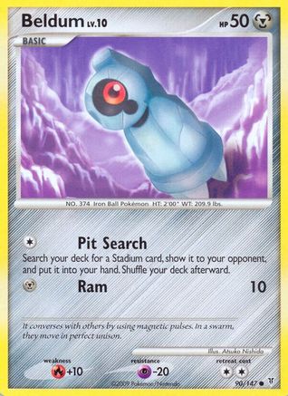 Beldum 90/147 - Supreme Victors Reverse Holofoil - Poke-Collect