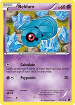 Beldum 50/116 - Plasma Freeze Reverse Holofoil - Poke-Collect