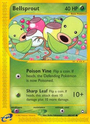 Bellsprout (68) 68/147 - Aquapolis - Poke-Collect