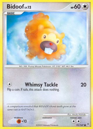 Bidoof 91/147 - Supreme Victors - Poke-Collect