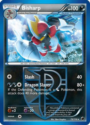 Bisharp (Team Plasma) (73) 73/116 - Plasma Freeze - Poke-Collect