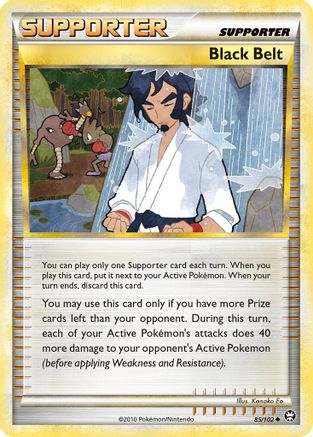 Black Belt 85/102 - Triumphant Reverse Holofoil - Poke-Collect