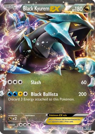 Black Kyurem EX 95/135 - Plasma Storm Holofoil - Poke-Collect