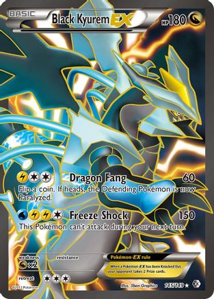 Black Kyurem EX (145 Full Art) 145/149 - Boundaries Crossed Holofoil - Poke-Collect