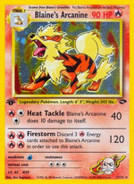 Blaine's Arcanine 1/132 - Gym Challenge Unlimited Holofoil - Poke-Collect