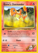 Blaine's Charmander 61/132 - Gym Heroes Unlimited - Poke-Collect