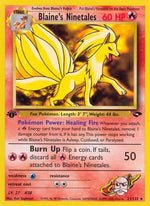 Blaine's Ninetales 21/132 - Gym Challenge 1st Edition - Poke-Collect