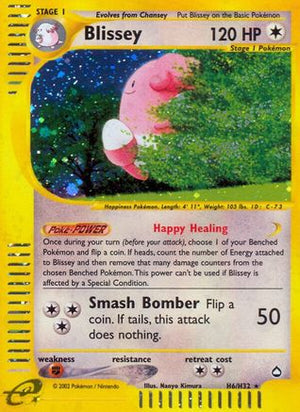 Blissey (H6) H6/147 - Aquapolis Holofoil - Poke-Collect