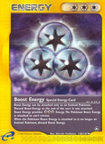 Boost Energy 145/147 - Aquapolis Reverse Holofoil - Poke-Collect