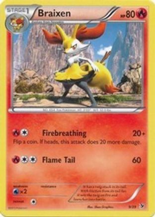 Braixen 9/39 - Kalos Starter Set Holofoil - Poke-Collect