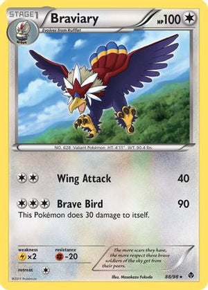 Braviary 88/98 - Emerging Powers Holofoil - Poke-Collect