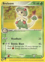Breloom 16/109 - Ruby and Sapphire Reverse Holofoil - Poke-Collect