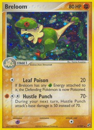Breloom 3/107 - Deoxys Reverse Holofoil - Poke-Collect