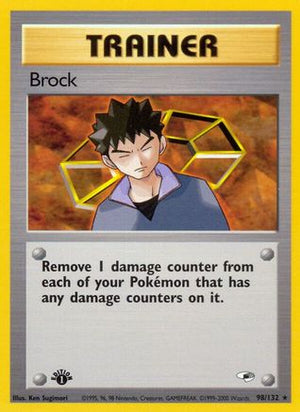 Brock (98) 98/132 - Gym Heroes Unlimited - Poke-Collect