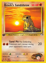 Brock's Sandshrew (72) 72/132 - Gym Heroes Unlimited - Poke-Collect