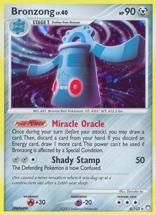 Bronzong 6/123 - Mysterious Treasures Holofoil - Poke-Collect