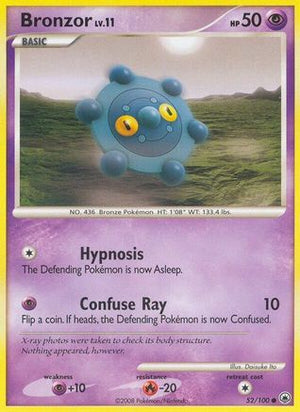 Bronzor 52/100 - Majestic Dawn - Poke-Collect