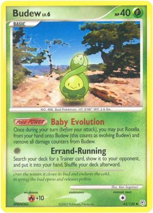 Budew 43/130 - Diamond and Pearl - Poke-Collect