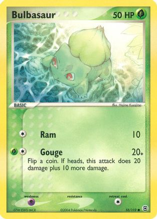 Bulbasaur - 055/112 55/112 - FireRed & LeafGreen - Poke-Collect