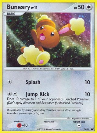 Buneary - DP06 DP06/56 - Diamond and Pearl Promos Holofoil - Poke-Collect