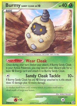 Burmy Sandy Cloak 79/132 - Secret Wonders - Poke-Collect