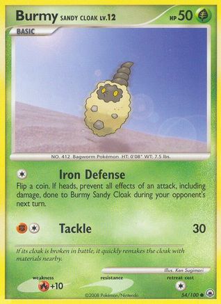 Burmy Sandy Cloak 54/100 - Majestic Dawn - Poke-Collect