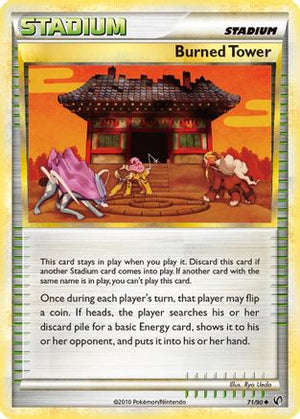Burned Tower 71/90 - Undaunted - Poke-Collect
