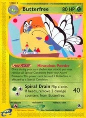 Butterfree (38) 38/165 - Expedition Reverse Holofoil - Poke-Collect