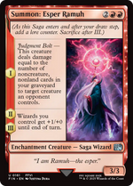 Summon: Esper Ramuh (FIN-161) - FINAL FANTASY: (enchantment) - Poke-Collect