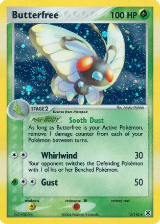 Butterfree 2/112 - FireRed & LeafGreen Holofoil - Poke-Collect