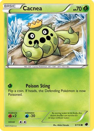 Cacnea 9/116 - Plasma Freeze - Poke-Collect