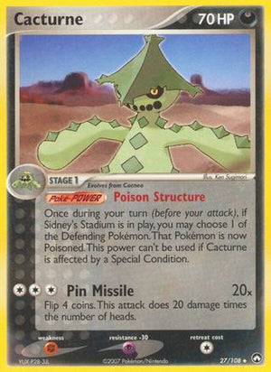 Cacturne 27/108 - Power Keepers - Poke-Collect